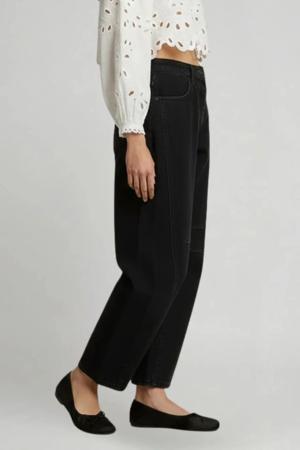 Anna | Women High Rise Wide Leg Denim Jeans - Image 3