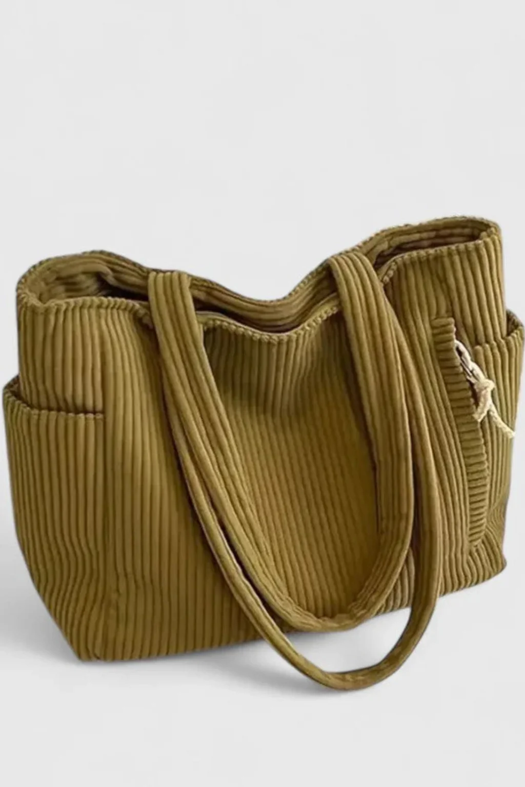 Cordelia | Women Corduroy Everyday Tote Bag - Image 9