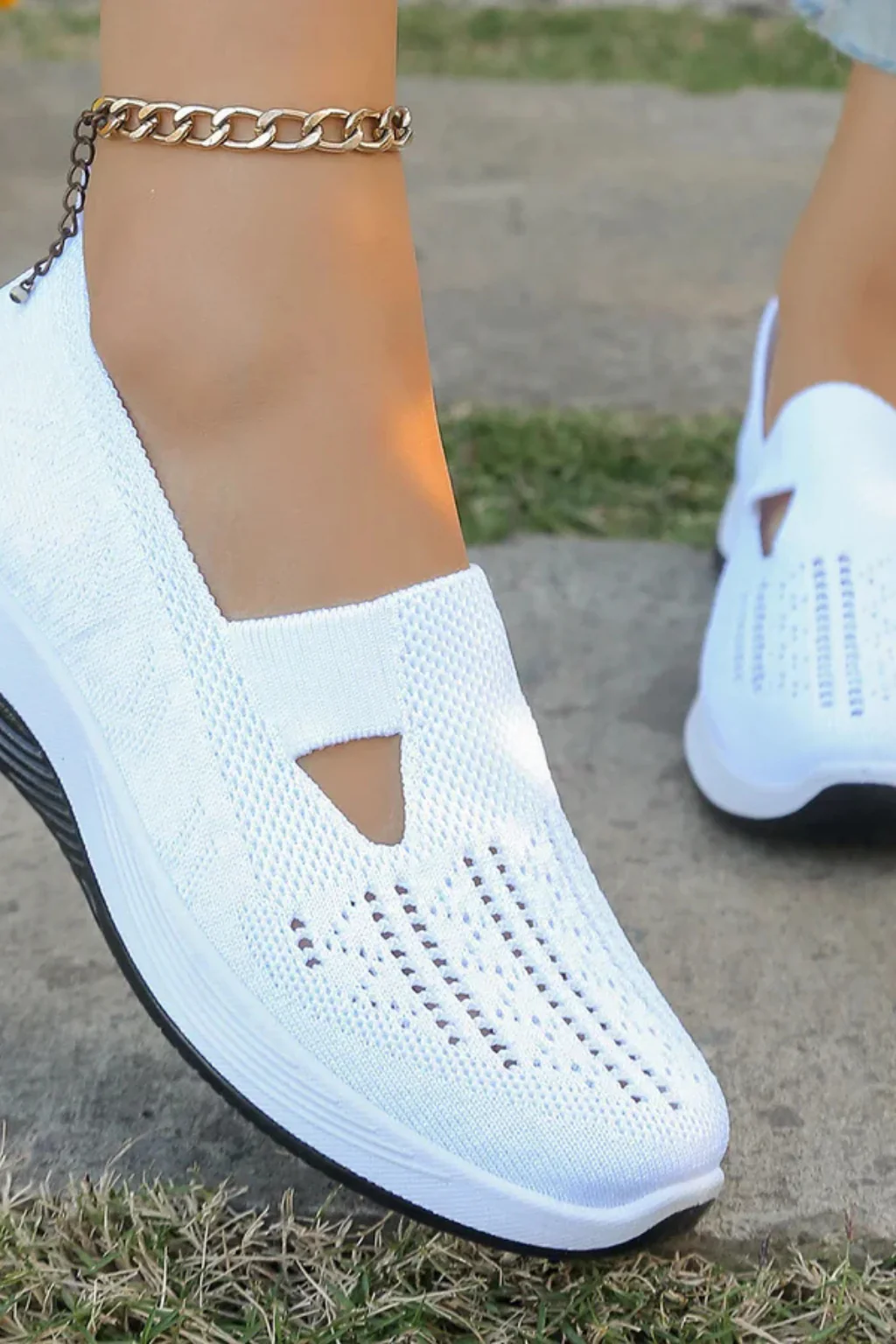 Cordelia | Women Slip On Casual Trainers - Image 12