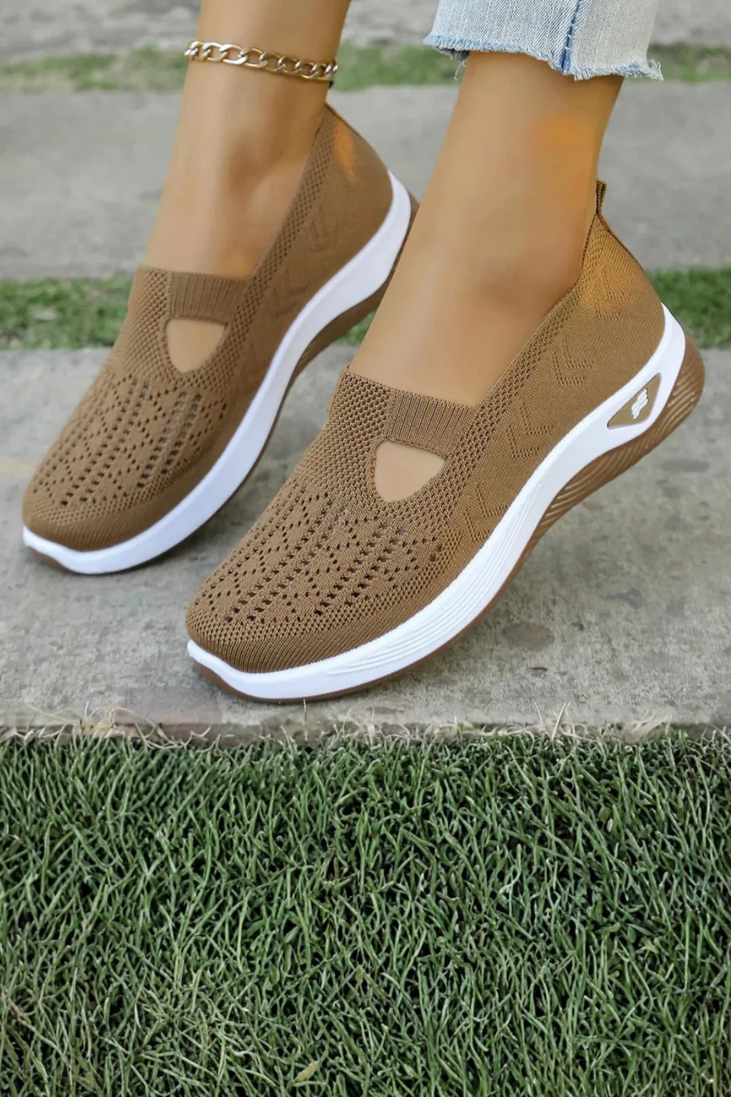 Cordelia | Women Slip On Casual Trainers - Image 8
