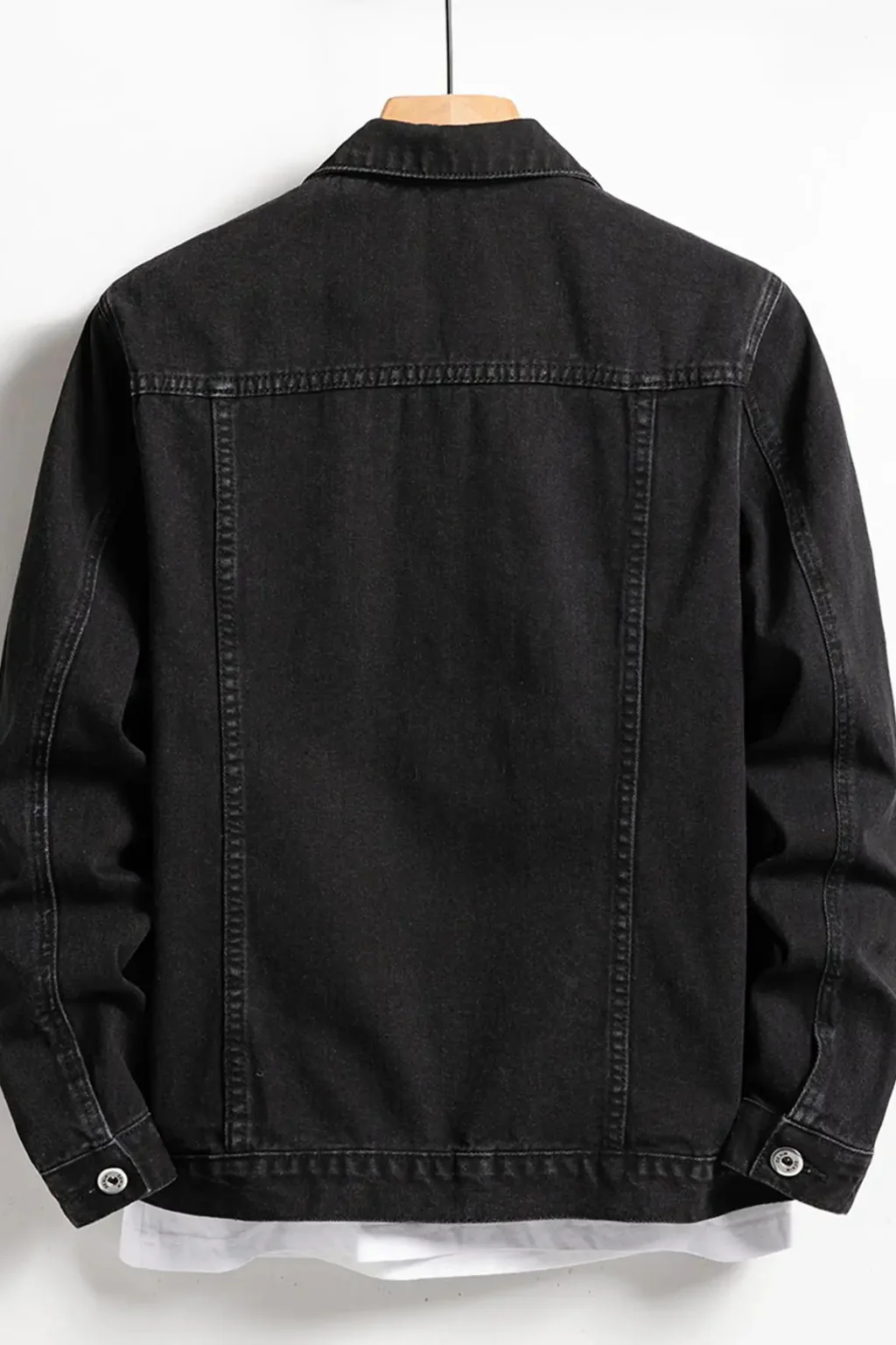 Dalton | Men Classic Fit Button Up Denim Jacket - Image 3