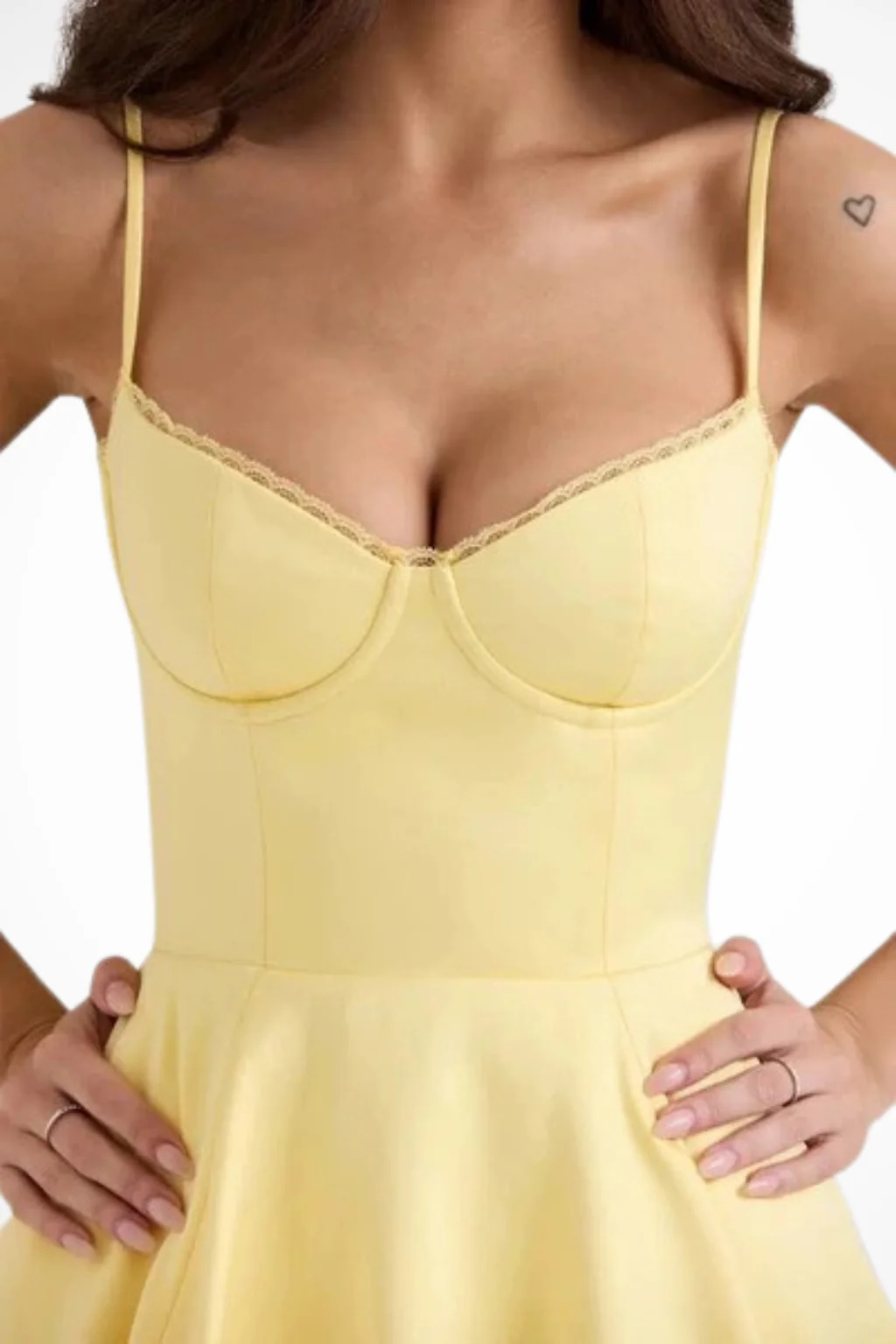 June | Women Corset Wedding Guest Midi Dress - Image 16