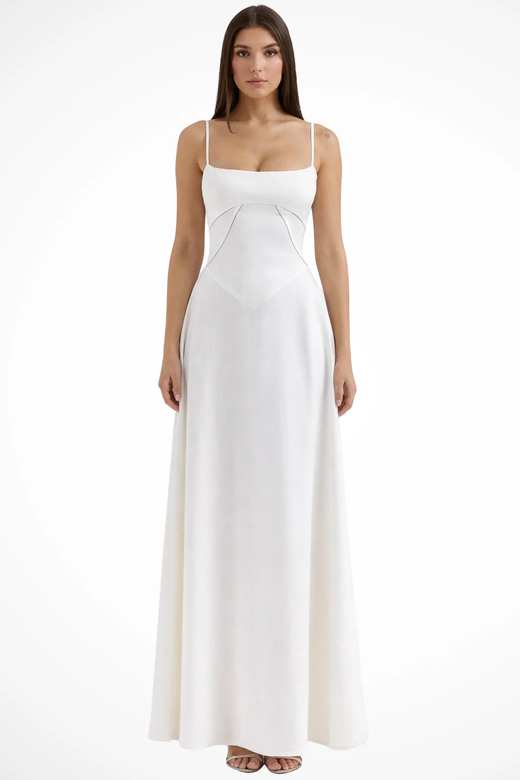 Lorenna | Women Satin Corset Wedding Guest Maxi Dress - Image 17