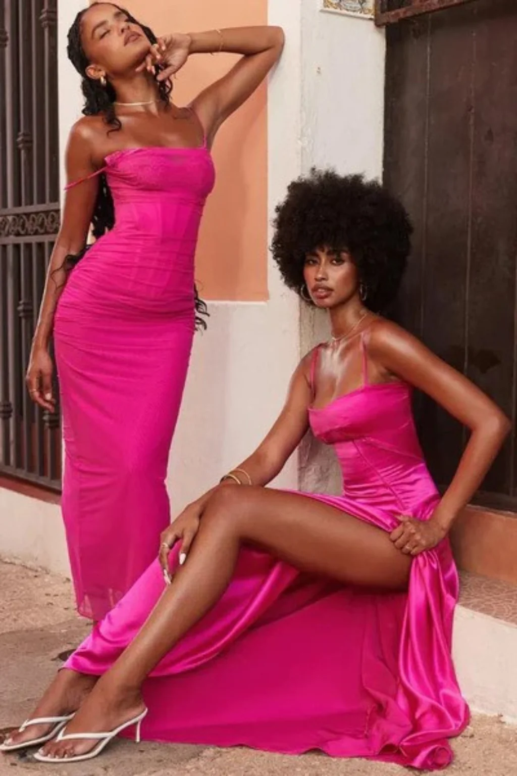 Lorenna | Women Satin Corset Wedding Guest Maxi Dress - Image 31