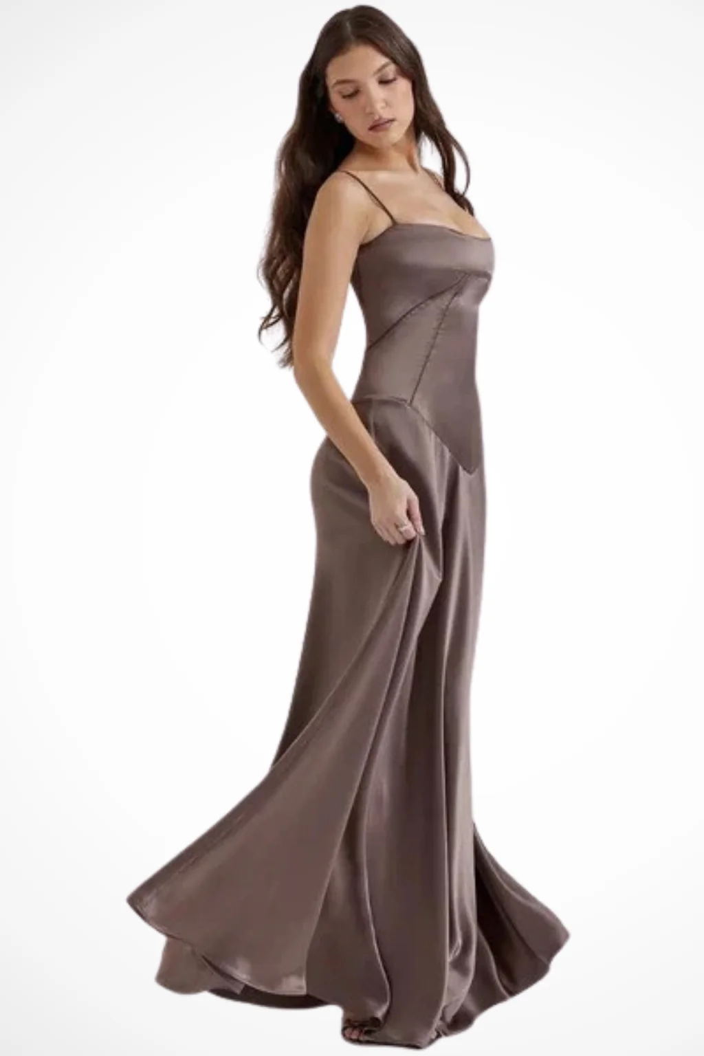 Lorenna | Women Satin Corset Wedding Guest Maxi Dress - Image 39