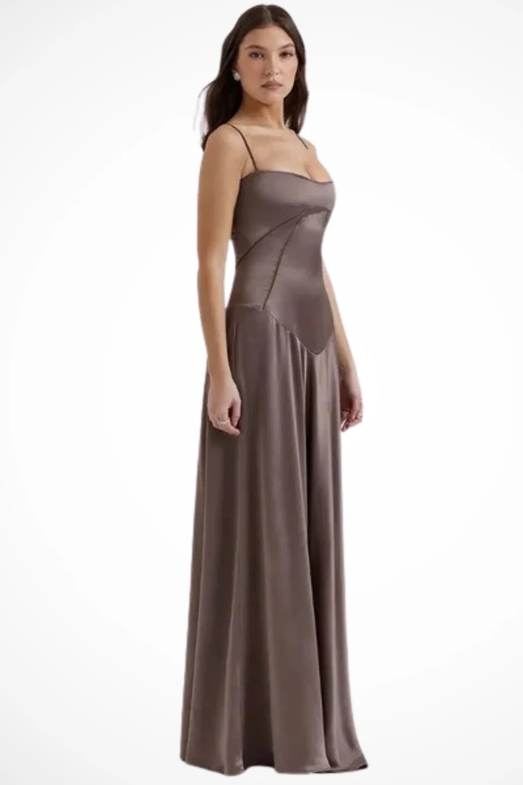 Lorenna | Women Satin Corset Wedding Guest Maxi Dress - Image 41