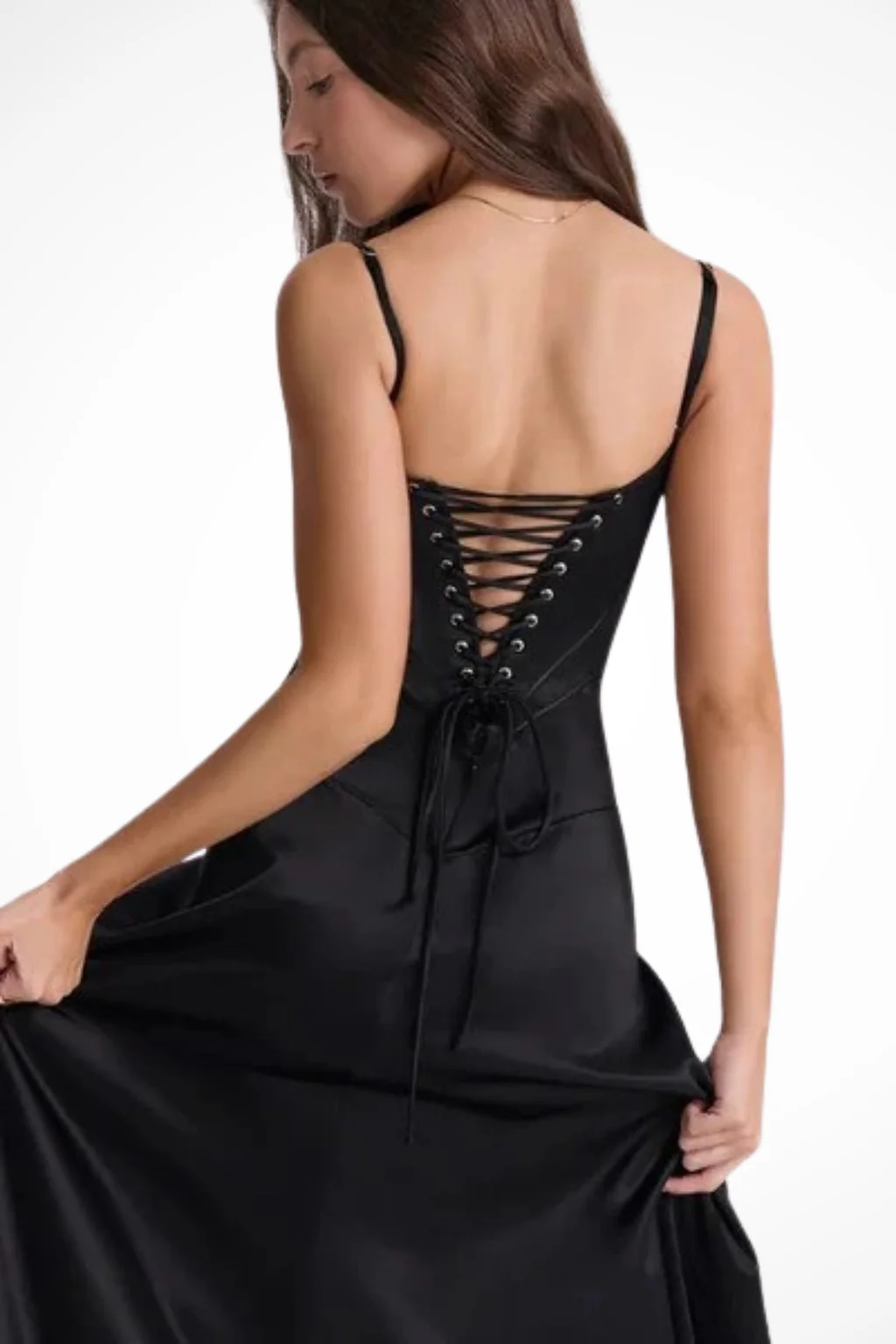 Lorenna | Women Satin Corset Wedding Guest Maxi Dress - Image 55