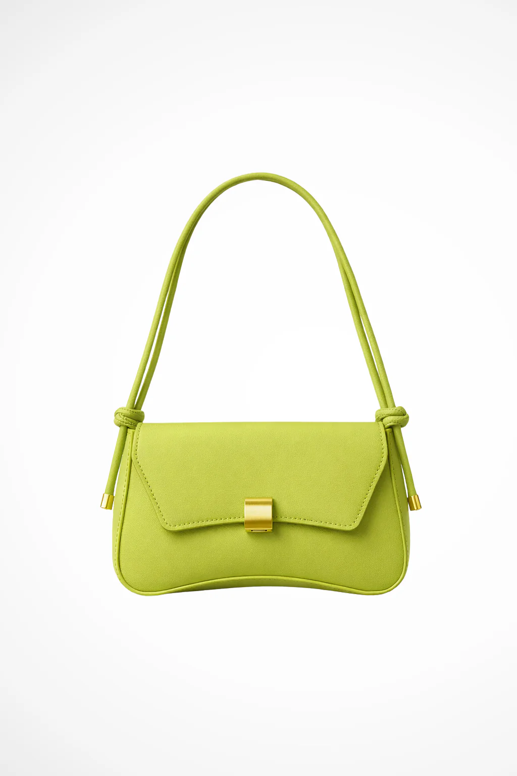 Maravelle | Women Minimalist Shoulder Bag with Gold Clasp - Image 5
