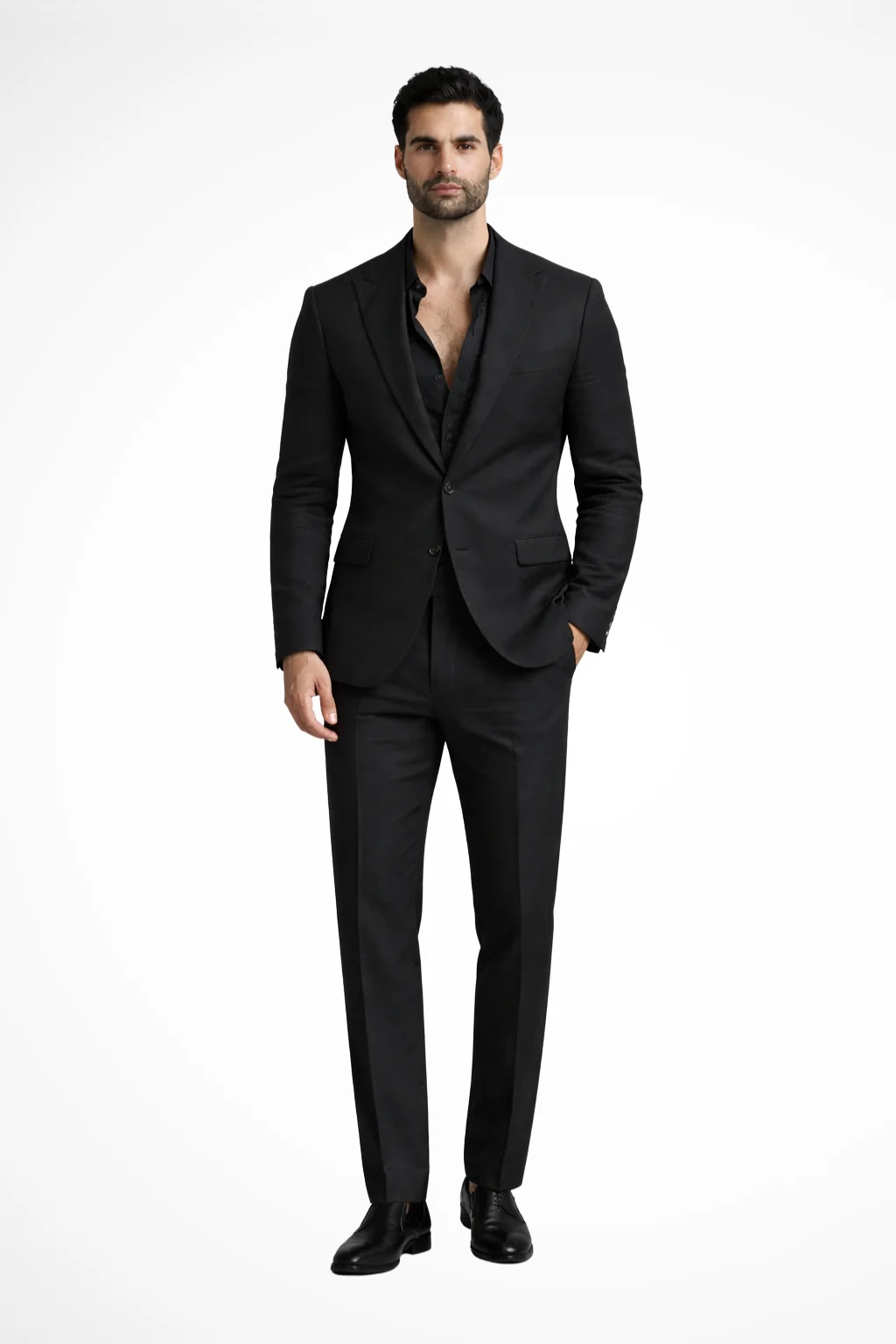 Monty | Men Relaxed Fit Linen Summer Wedding Guest Suit - Image 6