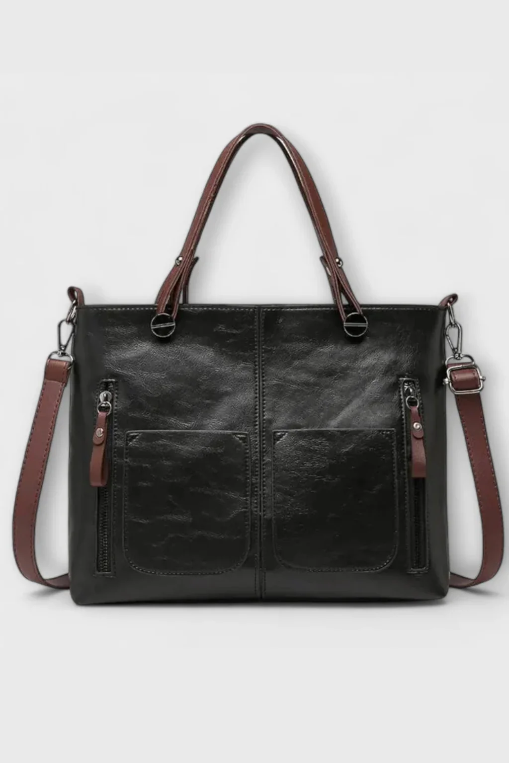 Seraphina | Women Multi Pocket Structured Tote Bag - Image 10