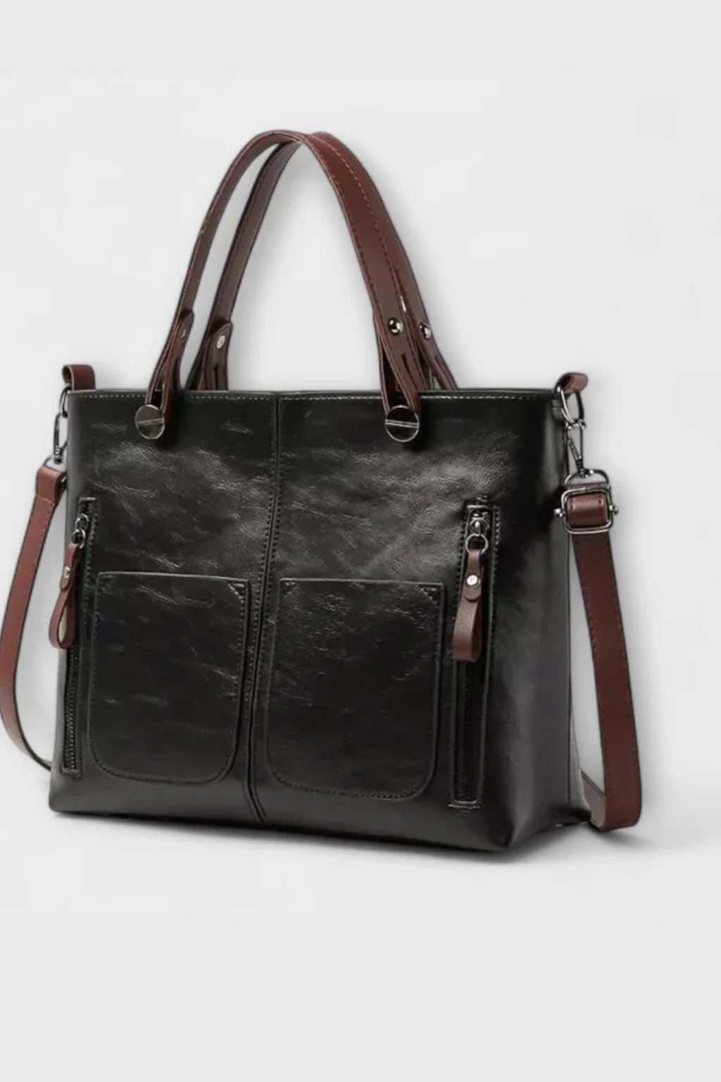 Seraphina | Women Multi Pocket Structured Tote Bag - Image 11