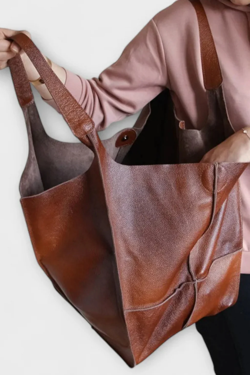 Solvane | Women Casual Slouchy Tote Bag - Image 13