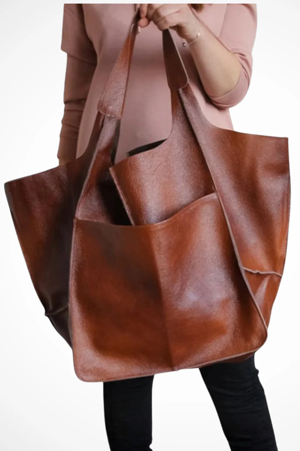 Solvane | Women Casual Slouchy Tote Bag - Image 14