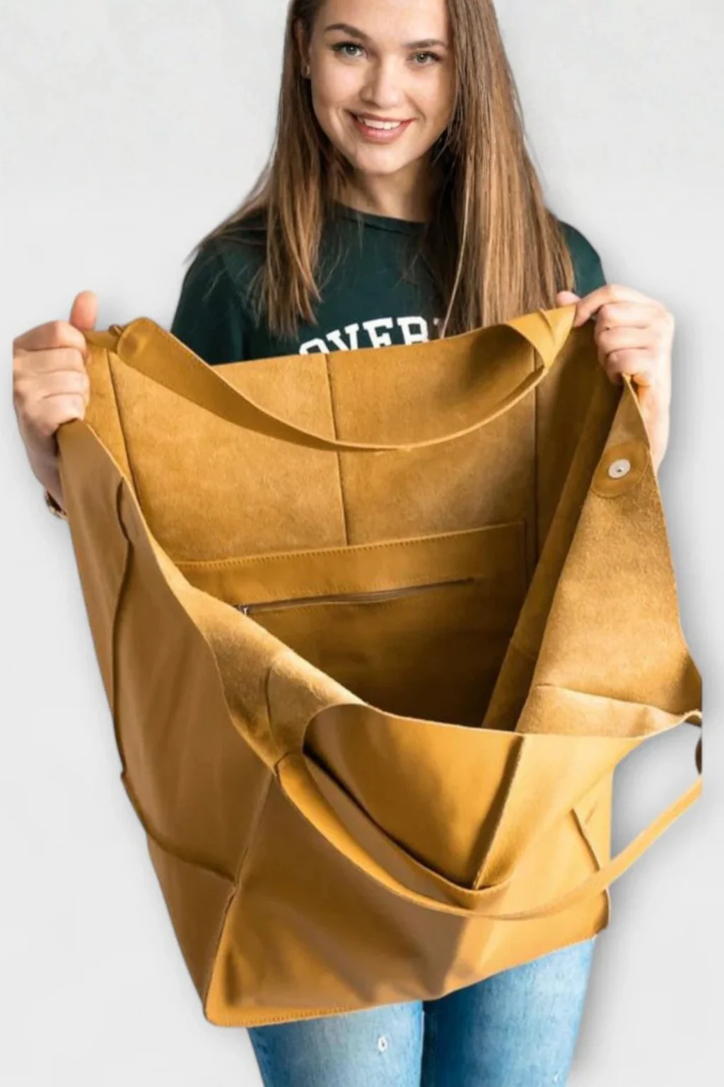 Solvane | Women Casual Slouchy Tote Bag - Image 3