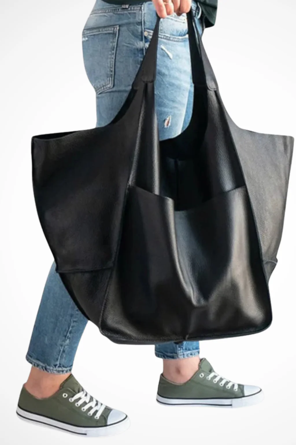 Solvane | Women Casual Slouchy Tote Bag - Image 8