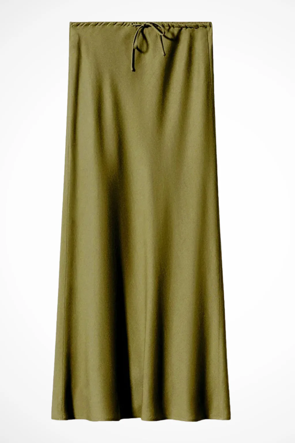 Sylvia | Women High Waist Straight Satin Maxi Skirt - Image 12