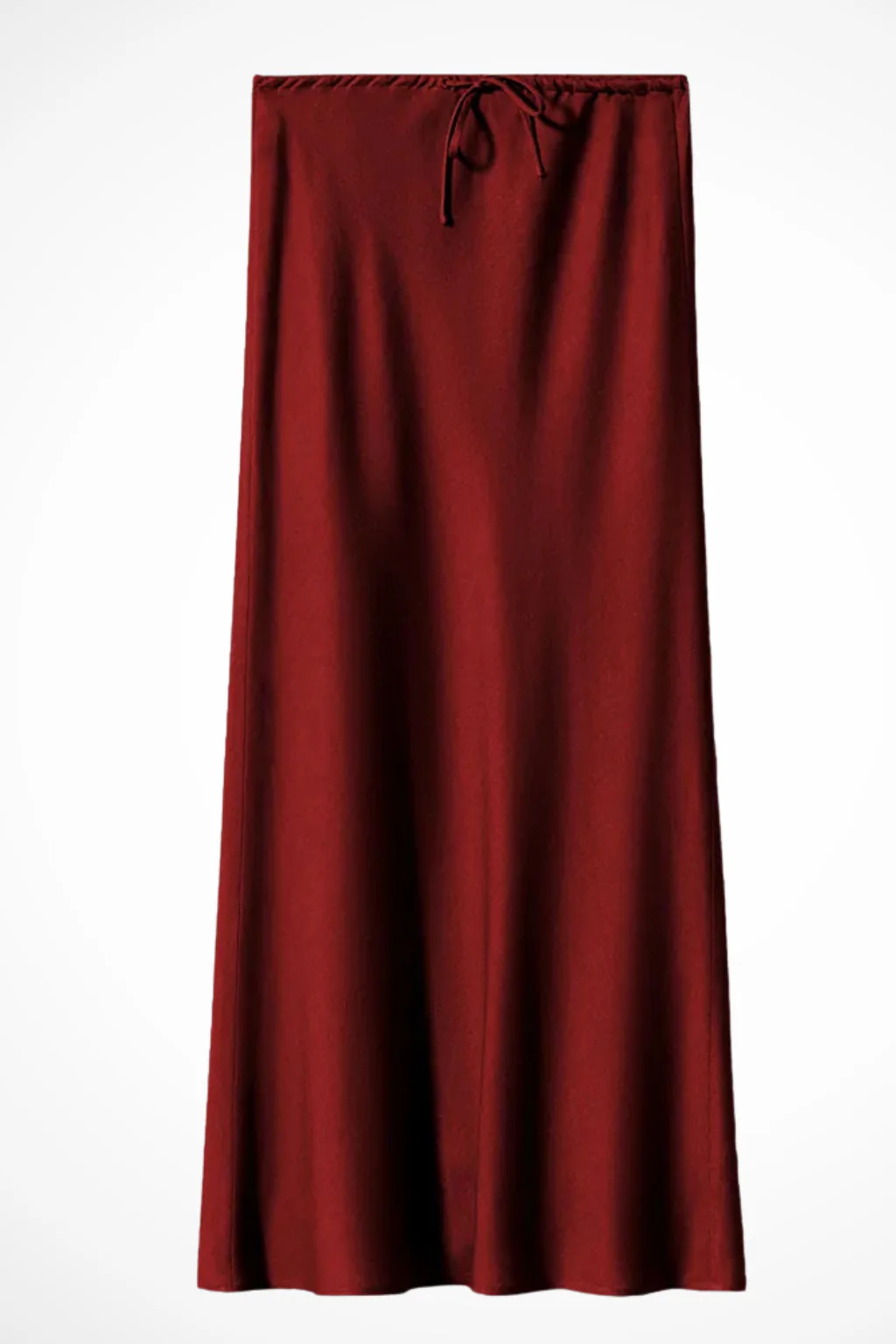 Sylvia | Women High Waist Straight Satin Maxi Skirt - Image 14