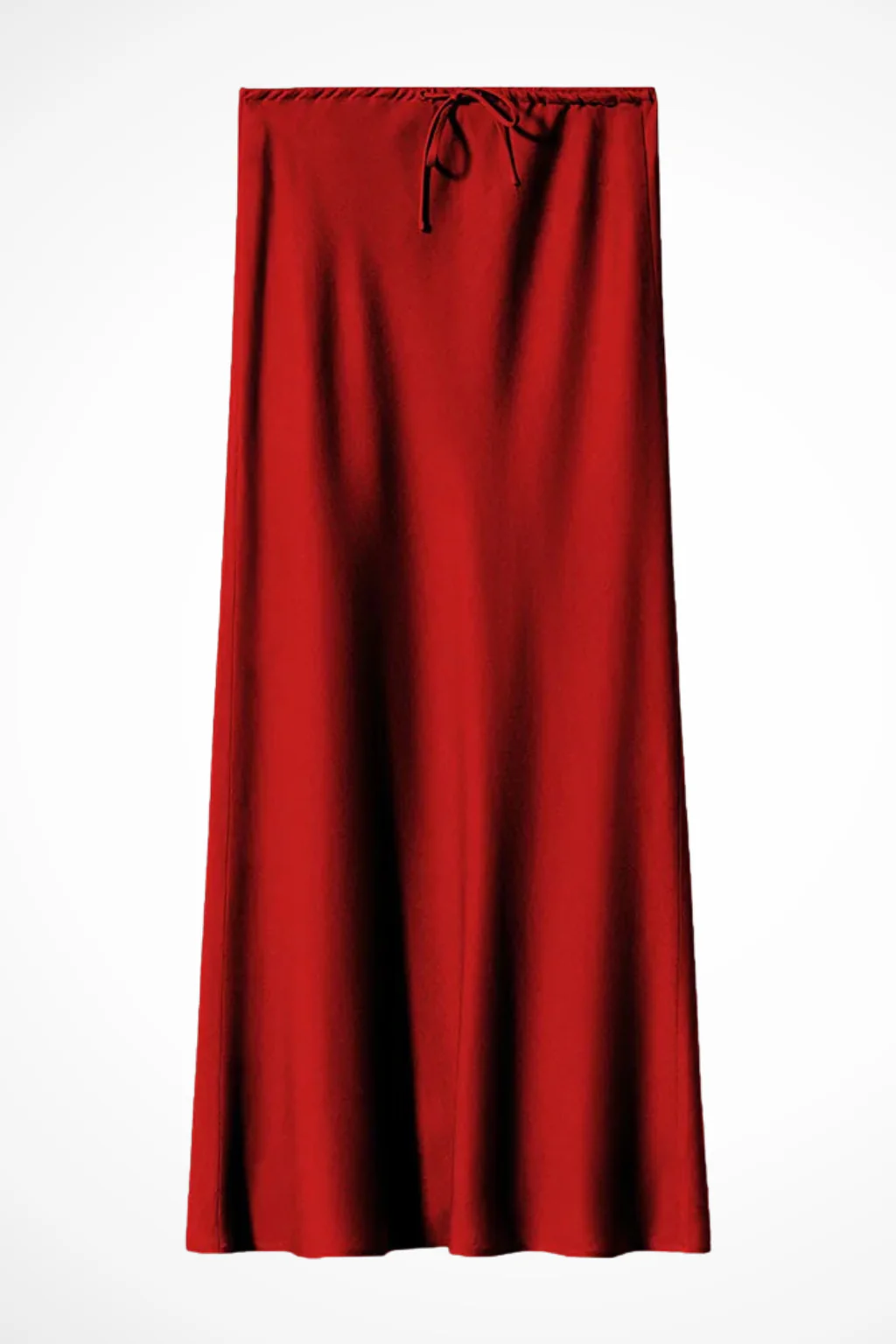 Sylvia | Women High Waist Straight Satin Maxi Skirt - Image 8