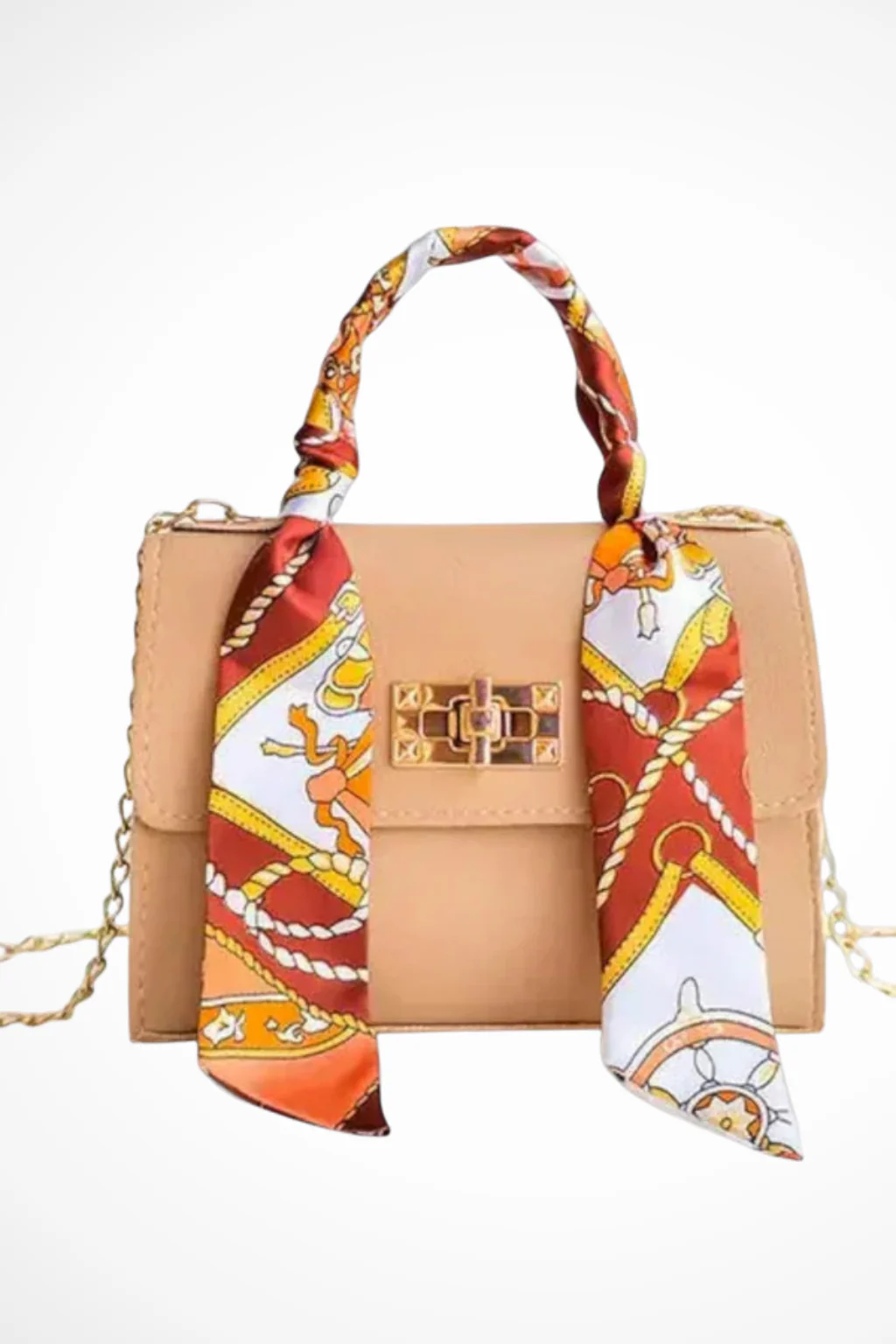 Velmira | Women Chain Strap Structured Handbag - Image 3