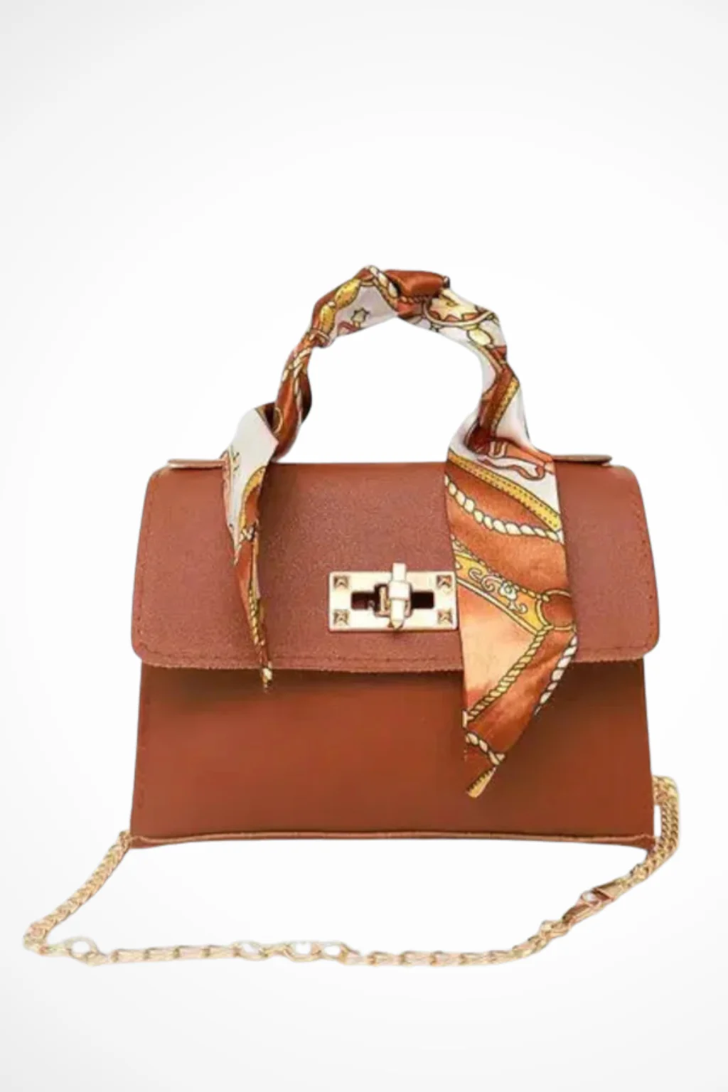 Velmira | Women Chain Strap Structured Handbag - Image 5