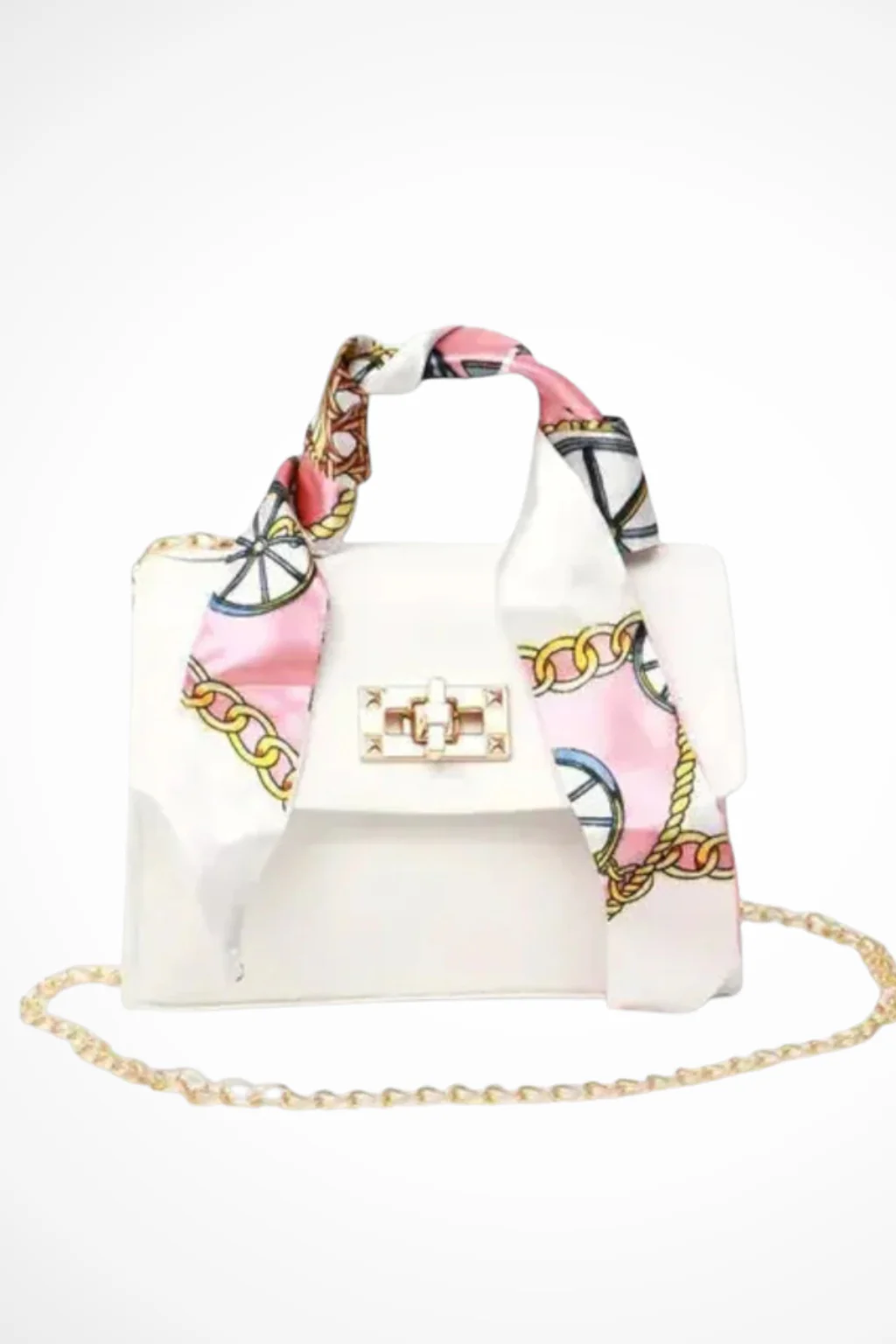 Velmira | Women Chain Strap Structured Handbag - Image 8